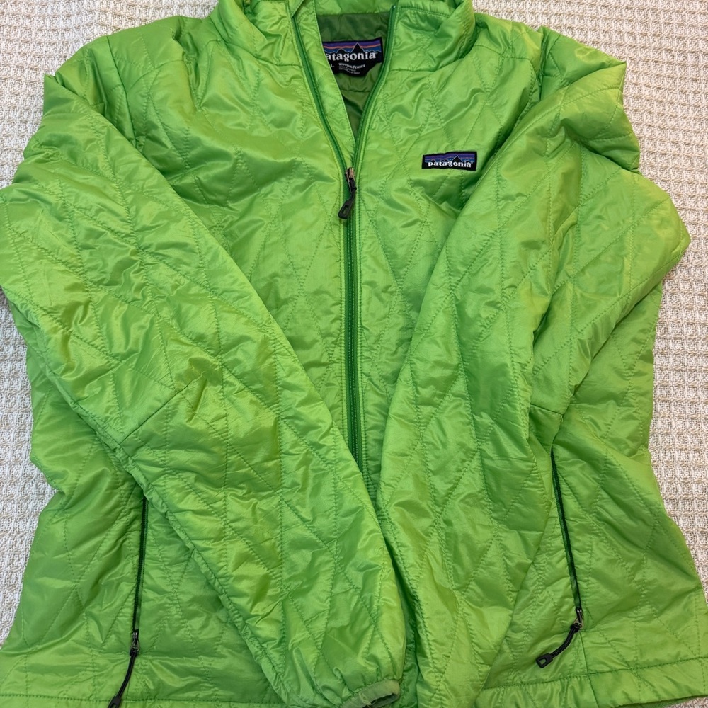 Patagonia Nanopuff Green puffer  Jacket